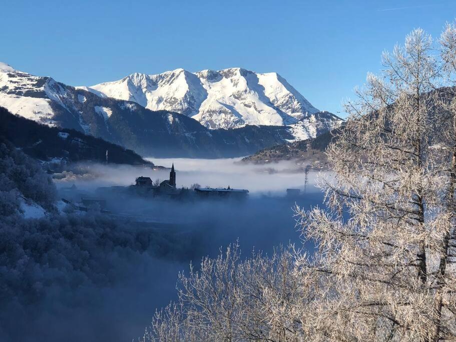 Appartement Le Sarana : 75M2, Calme, Belle Vue Avec Terrasse. à Les Deux Alpes Extérieur photo